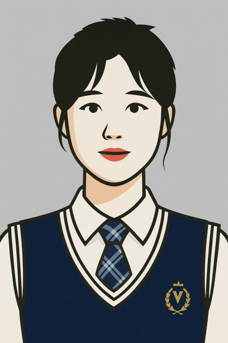Portrait illustration of Guo Yue