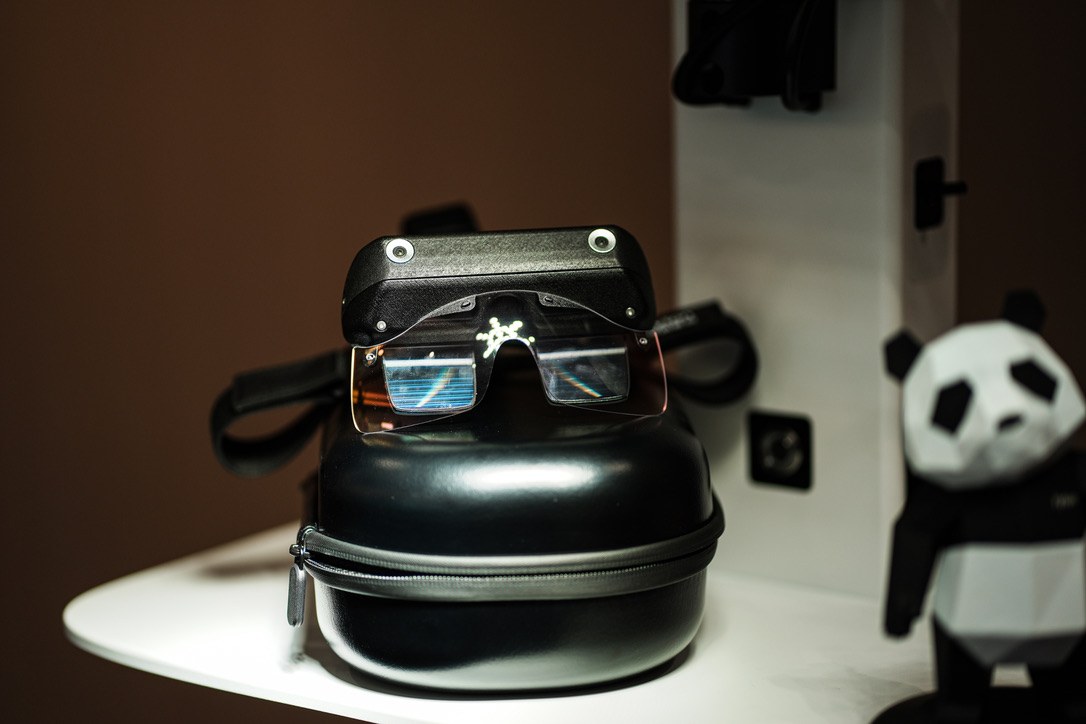 TARS AR headset close-up